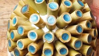 Woodturning Bamboo Lamp