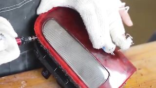 Making A Custom Car Tail Lights With Epoxy Resin