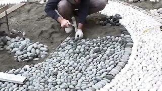 From Pebbles to Perfection A Stunning Floor Reconstruction Project