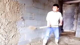 6 Young Man with Great Technique in Construction