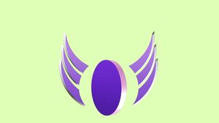 3D Animation Rotating Logo Green & Bleck Screen Ghumne wala logo