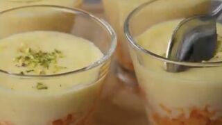Custard sweet dessert cup recipe ( subscribe please )