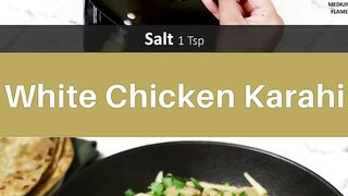 White chicken karahi????????