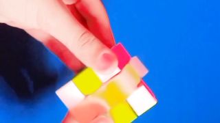 How to Make Chacker Board pattern on Rubik's cube