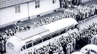 ЗАВРЪЩАНЕ НА НЕМСКИТЕ ВОЙНИЦИ В РОДИНАТА СЛЕД КРАЯ НА ВСВ