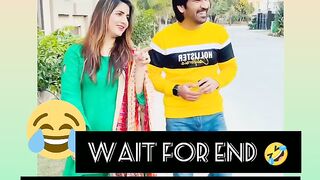 Jealous ho rhi hay ???? wait for end ????#funny#shorts