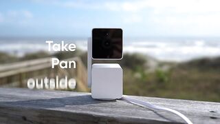 WYZE Cam Pan v3 Indoor/Outdoor IP65-Rated 1080p Pan/Tilt/Zoom Wi-Fi Smart Home Security Camera with Color Night Vision,