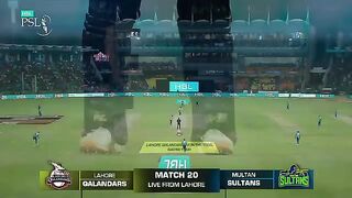 MULTAN SULTANS VS LAHORE QALANDARS