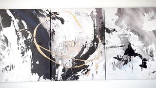 White and Black Wall ART