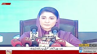 مریم نواز کی تہلکہ خیز پریس کانفرنس