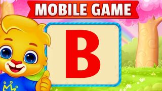 Alphabet Letters for kids videos for babies B small letter