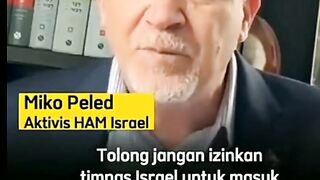 PESAN PEJUANG HAM ISRAEL UNTUK PRESIDEN JOKOWI