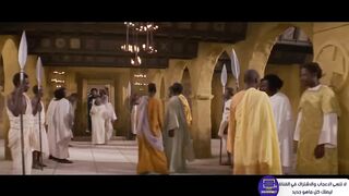 أجمل مشهد من فيلم الرسالة - وبكاء النجاشى ملك الحبشة