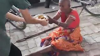 helping the hungry