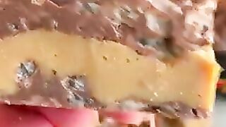 How_to_make_Caramel_Fudge_Crunch_Bars!_Recipe_#Shorts
