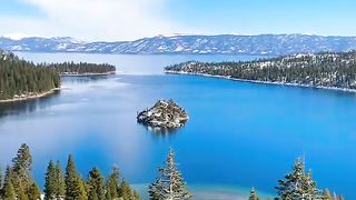Emerald Bay Tahoe _ Stunning Lake & Mountain View
