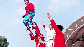 Sky is the limit for these talented acrobats