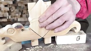 Craftsman makes a unique table from wood