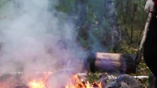 Building an incredible cabin in the woods!