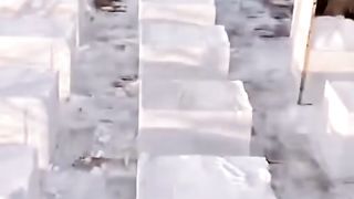 Building a snow house!