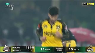 Thrrilling moment Lahore VS Peshawer semifinal psl-8 2023