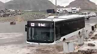 Heavy Rain in Saudi Arabia