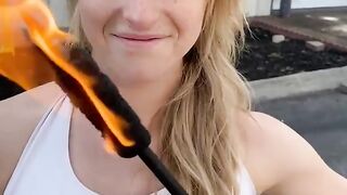 The most skilled fire archer in the world