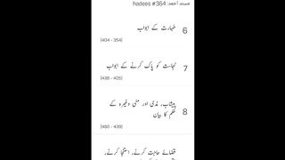 Musnad Ahmed Hadees No 364 - 376 _ Ahmad ibn Hambal