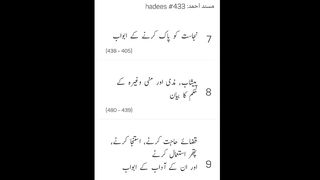 Musnad Ahmed Hadees No 433 - 441 _ Ahmad ibn Hambal