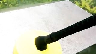 Ah, the ultimate satisfaction of pressure washing a filthy thing!