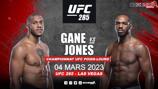 Jon Jones VS Ciryl Gane FAITS SAILLANTS DU COMBAT COMPLET