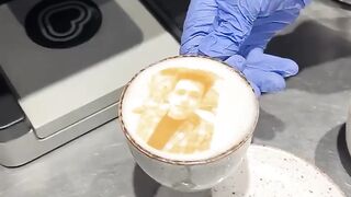 Photo on coffee