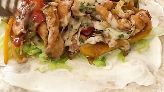 Cheesy Chicken Wrap