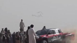 Sahibzada Sultan Toyota Tacoma Drift Cholistan 500 Rally 2023