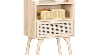 Side Table With Drewar Storage