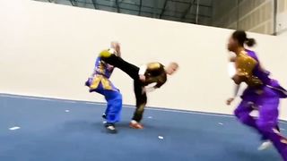 Combat du kung Fu