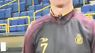 شاهد نظرات رونالدو في تدريبات النصر ????????