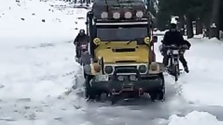 Sound of ice breaking in kumrat