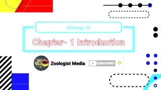 introduction to biology class 11