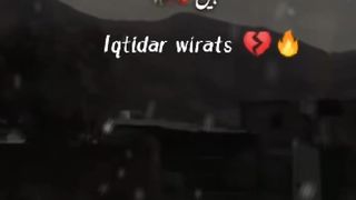 سانس روک بھی سکتی ہے میری ???? Iqtidar wirats ????????