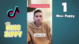????HALF HOUR???? King Zippy TikToks Videos || funny living with siblings TikTok compilation