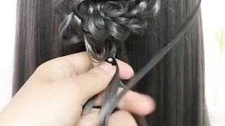 Hairstyle video /party hair style / wedding back hairstyle