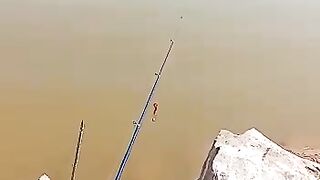 Shahpur Dam fishing position