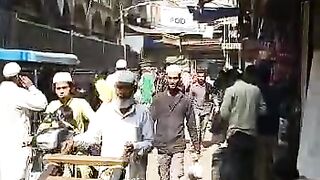 Inside city
