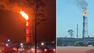 Putin is BURNING OFF £9million of gas a day instead of supplying the West