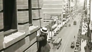 Safety Last (1923 Silent, Film noir, Comedy, Short)