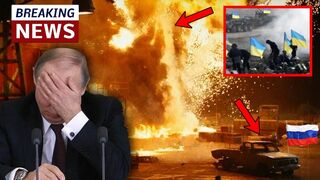 Russian Army Was Shocked! BIG EXPLOSION!