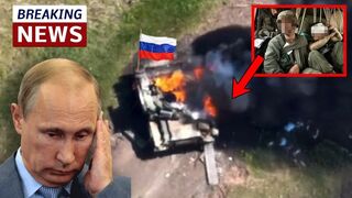 Russian Tanks Shot in Crimea!
