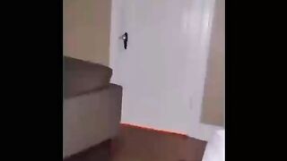Кто-то бегает по дому