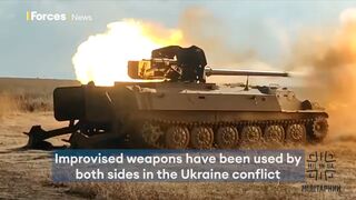 The improvised weapons of the war in Ukraine